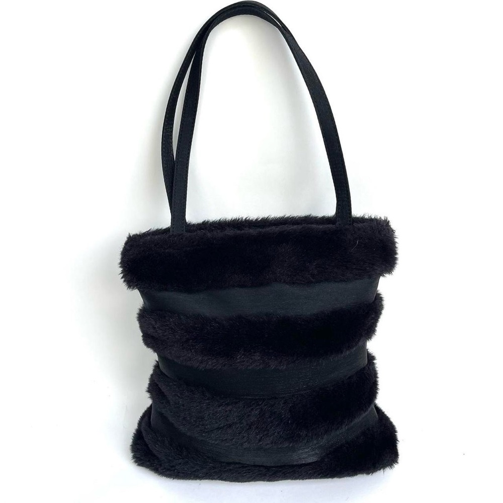 Vintage 90s Furry Tote